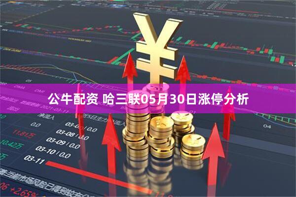 公牛配资 哈三联05月30日涨停分析